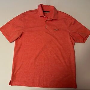 Greg Norman Collection Men's Salmon Polo Shirt
